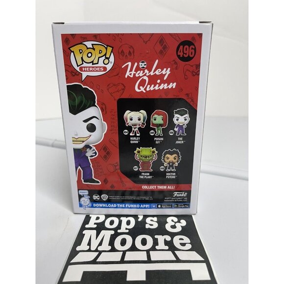 Funko Pop! DC Harley Quinn: The Joker 496 Vinyl Figure Brand New - Picture 4 of 7